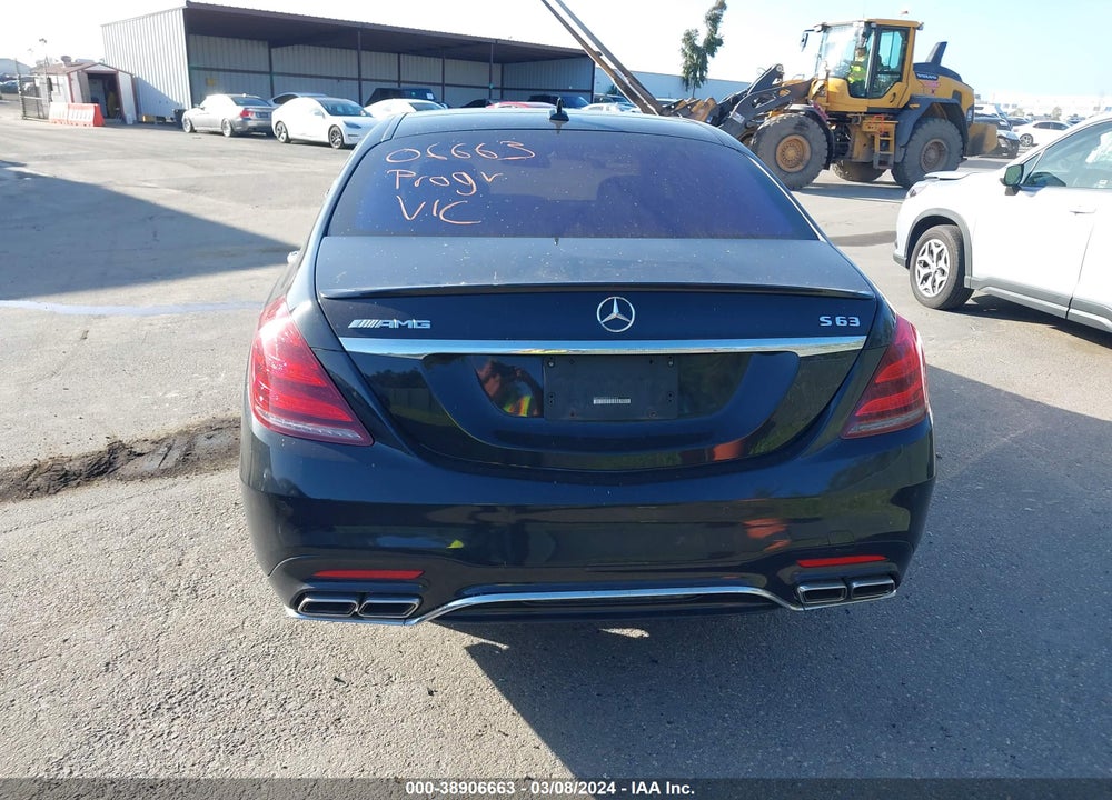 2015 MERCEDES-BENZ S 550 VIN: WDDUG8CB8FA156286