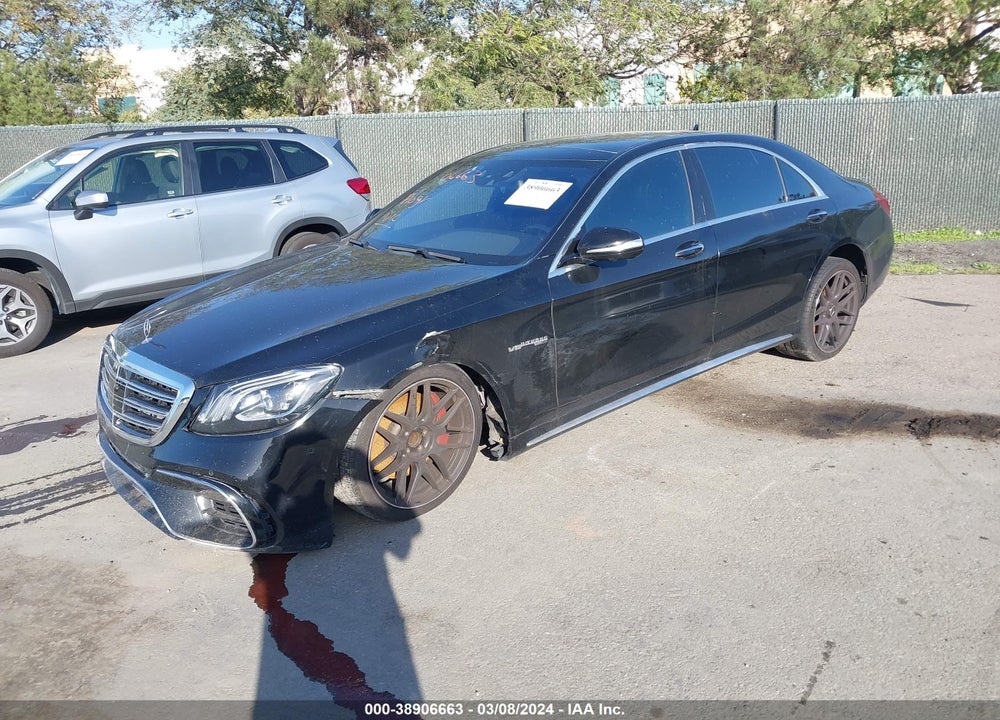 2015 MERCEDES-BENZ S 550 VIN: WDDUG8CB8FA156286