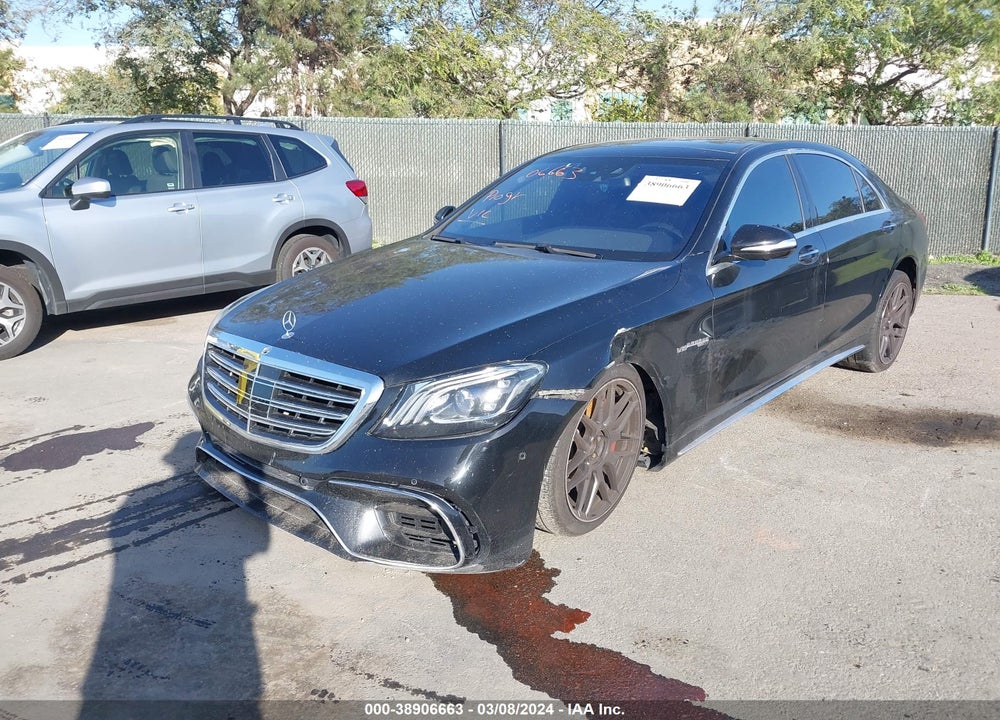 2015 MERCEDES-BENZ S 550 VIN: WDDUG8CB8FA156286