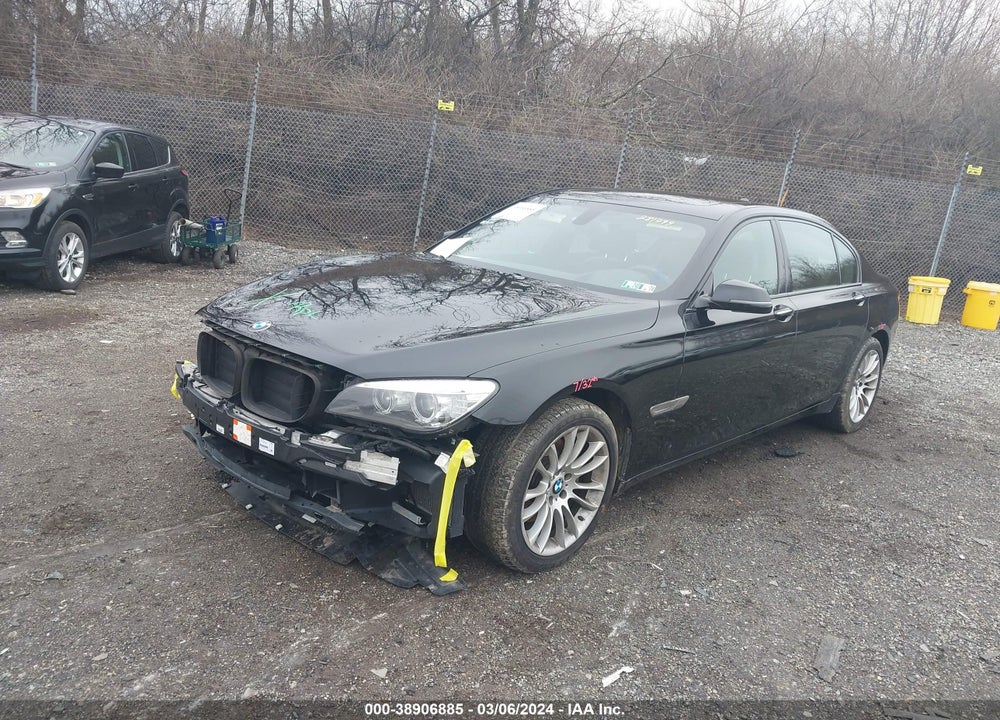 2014 BMW 740LI XDRIVE VIN: WBAYF4C5XED281799