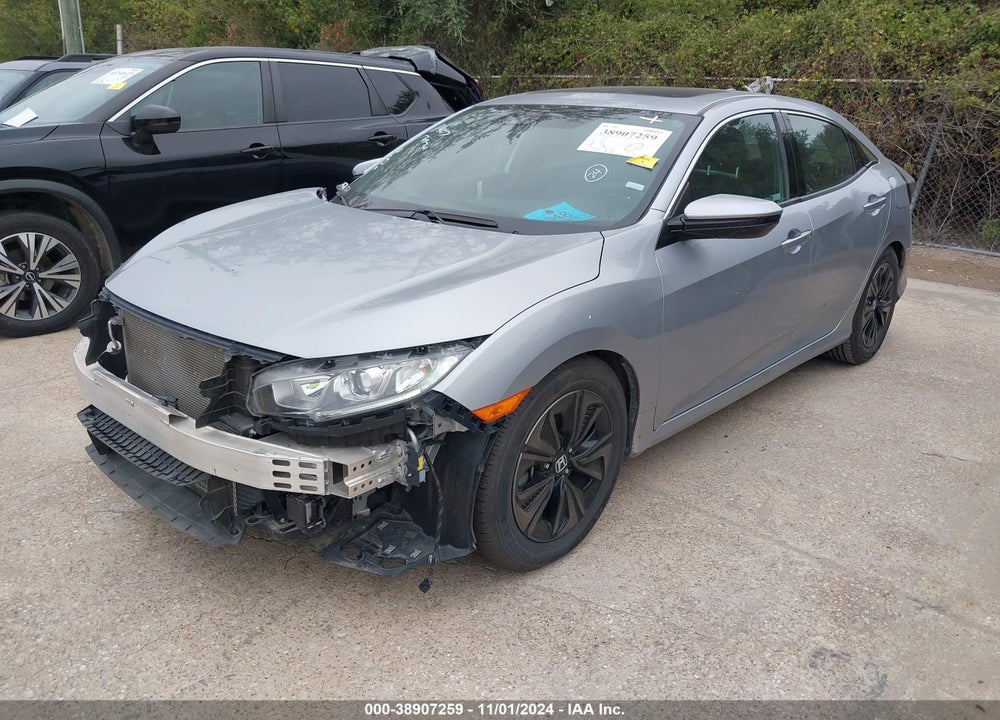 2019 HONDA CIVIC EX-L VIN: SHHFK7H88KU213224