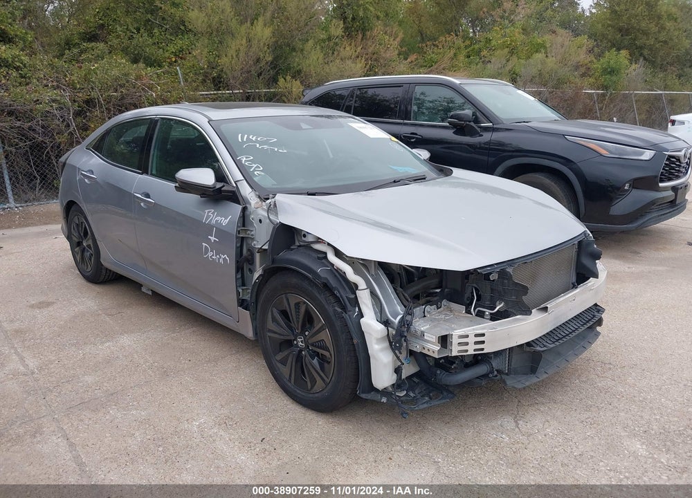 2019 HONDA CIVIC EX-L VIN: SHHFK7H88KU213224