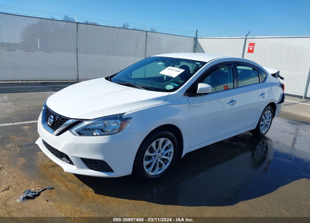 2018 NISSAN SENTRA SV VIN: 3N1AB7AP3JL626992