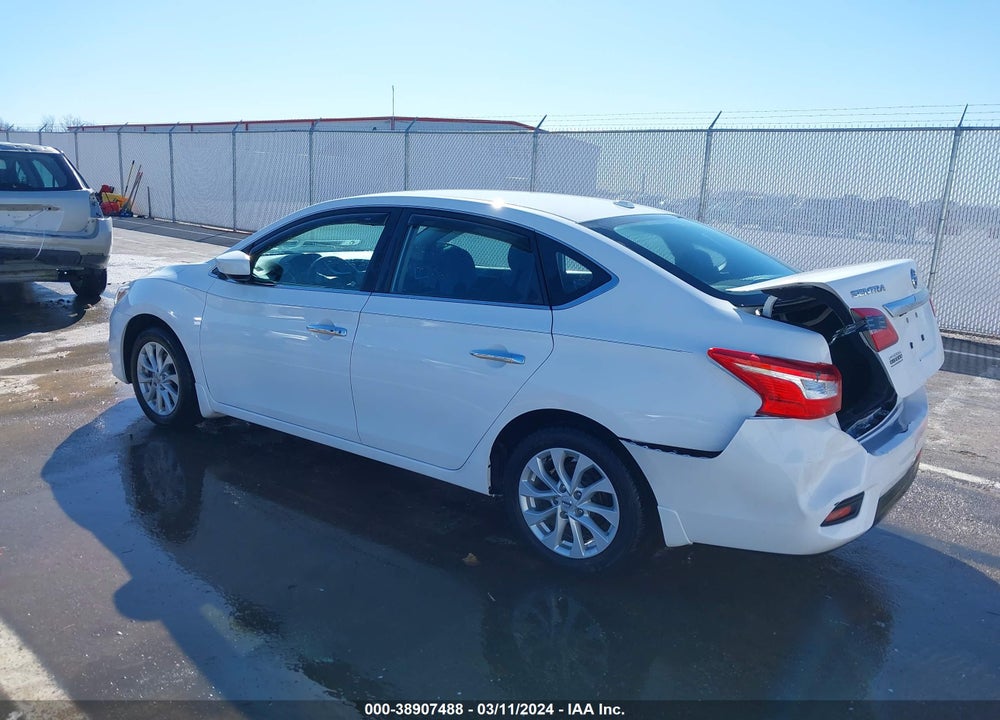 2018 NISSAN SENTRA SV VIN: 3N1AB7AP3JL626992
