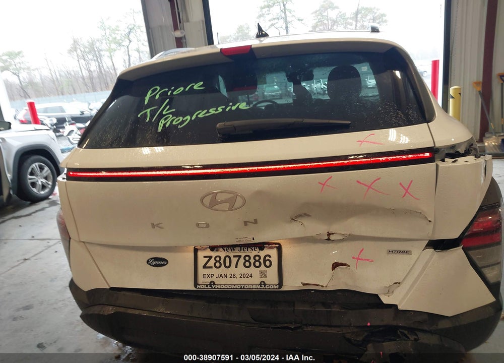 2024 HYUNDAI KONA SEL VIN: KM8HCCAB1RU081863