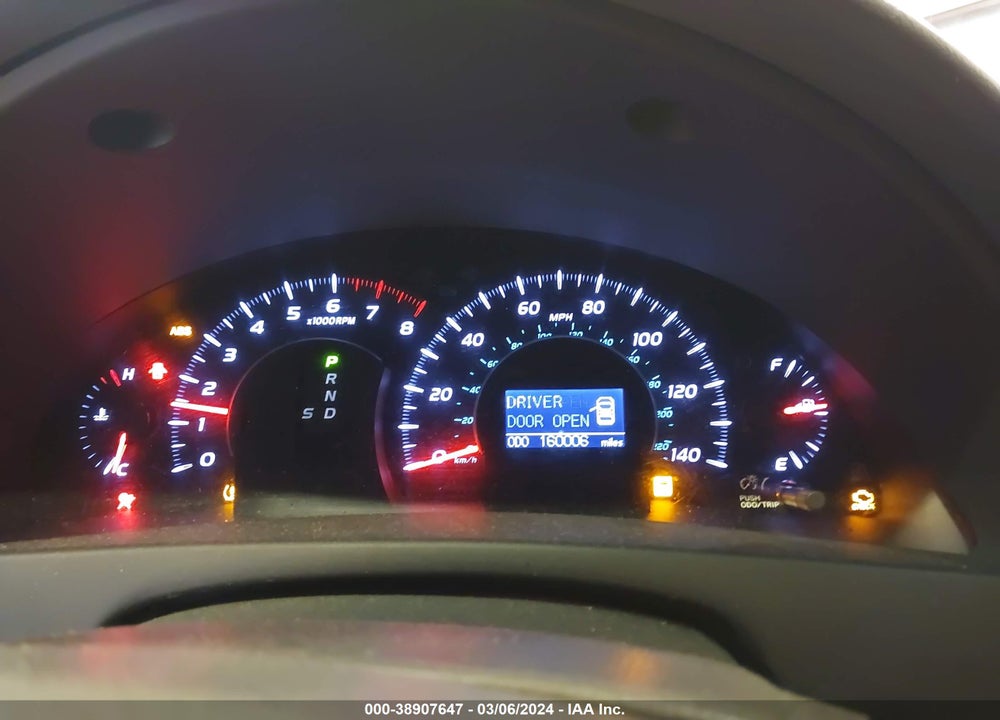 2010 TOYOTA CAMRY XLE VIN: 4T4BF3EK9AR083412