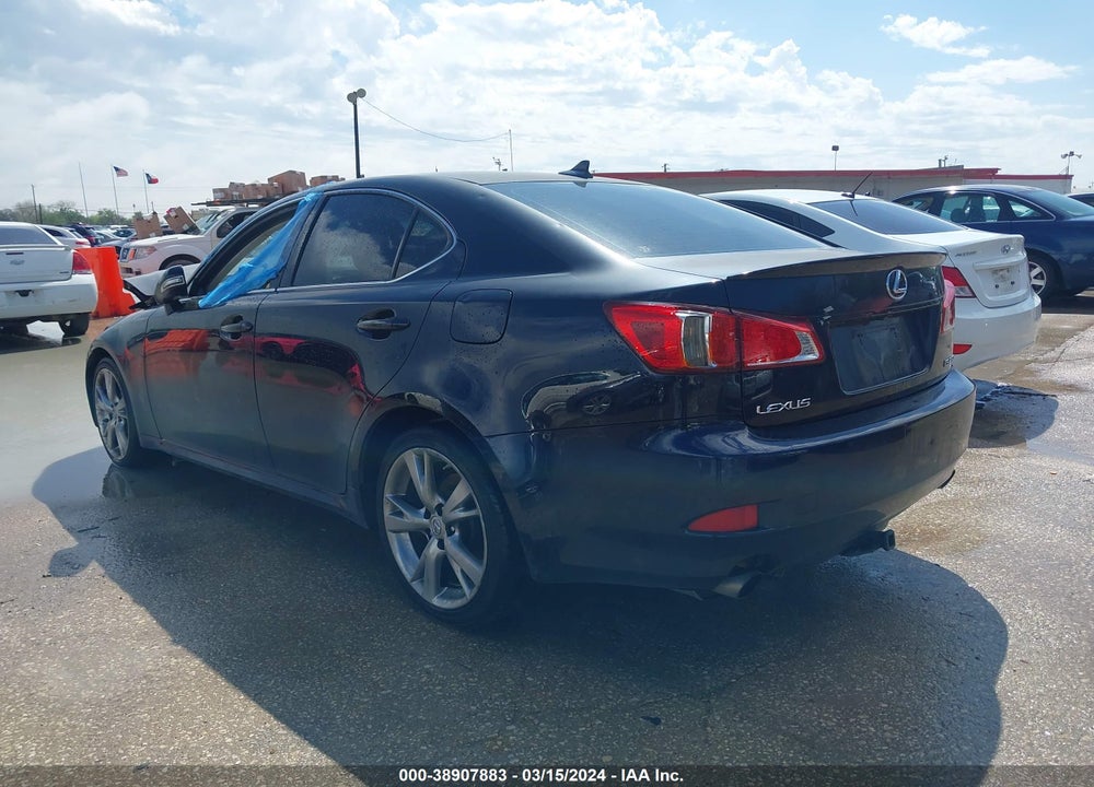 2009 LEXUS IS 250 VIN: JTHBK262795095324