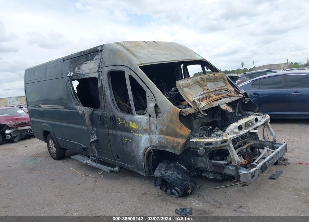 2021 RAM PROMASTER 3500 CARGO VAN HIGH ROOF 159 WB EXT VIN: 3C6MRVJG7ME575197