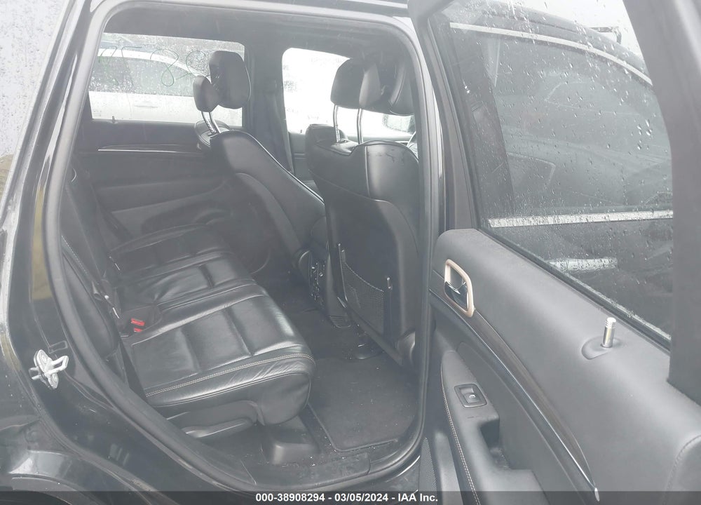2014 JEEP GRAND CHEROKEE OVERLAND VIN: 1C4RJFCG8EC535633