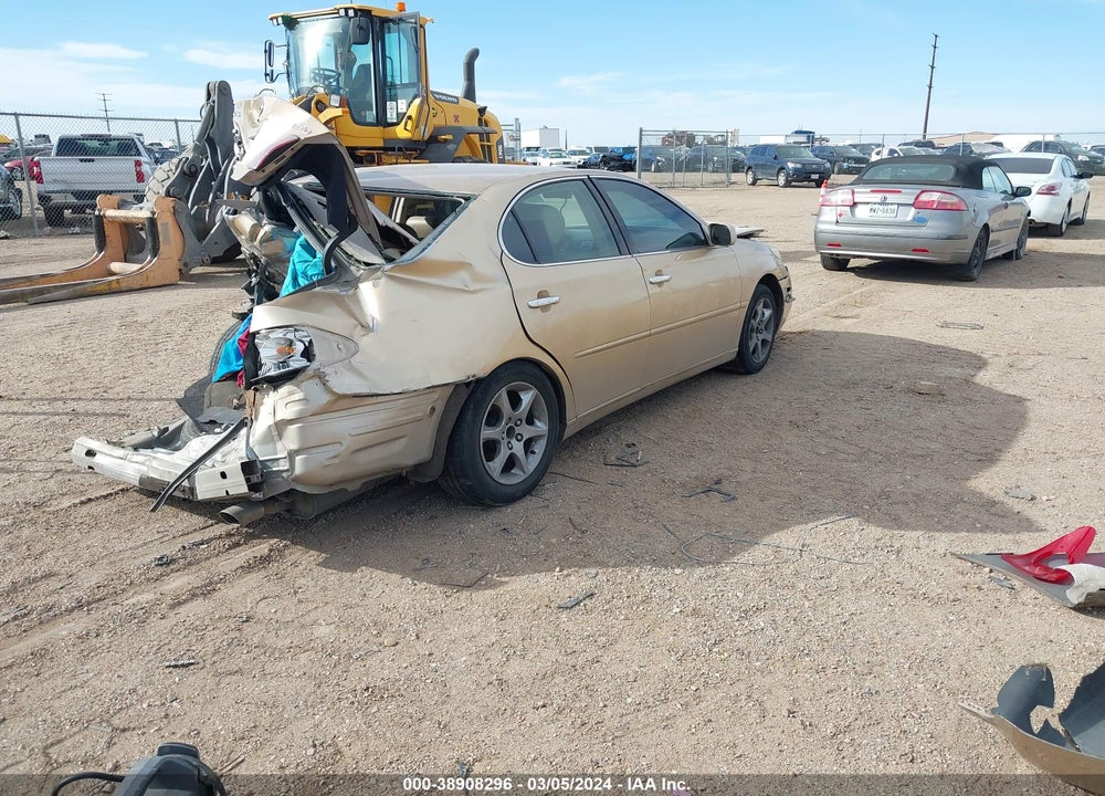 2004 LEXUS ES 330 VIN: JTHBA30G145023492