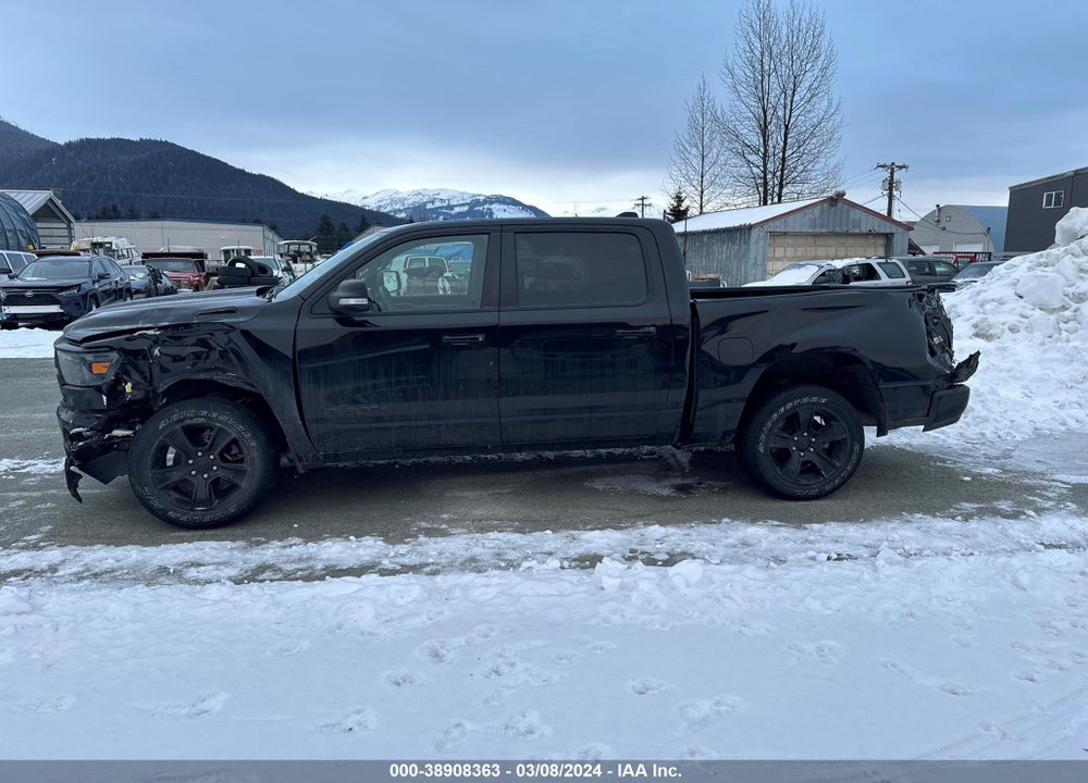 2022 RAM 1500 BIG HORN 4X4 5'7 BOX VIN: 1C6SRFFT2NN136294