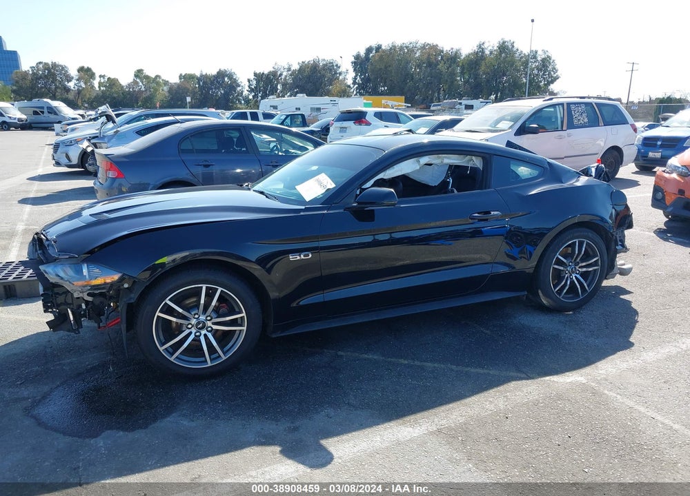 2019 FORD MUSTANG GT PREMIUM VIN: 1FA6P8CF2K5169159
