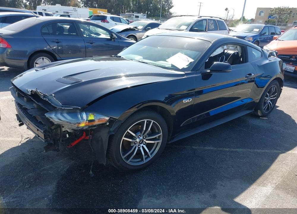 2019 FORD MUSTANG GT PREMIUM VIN: 1FA6P8CF2K5169159