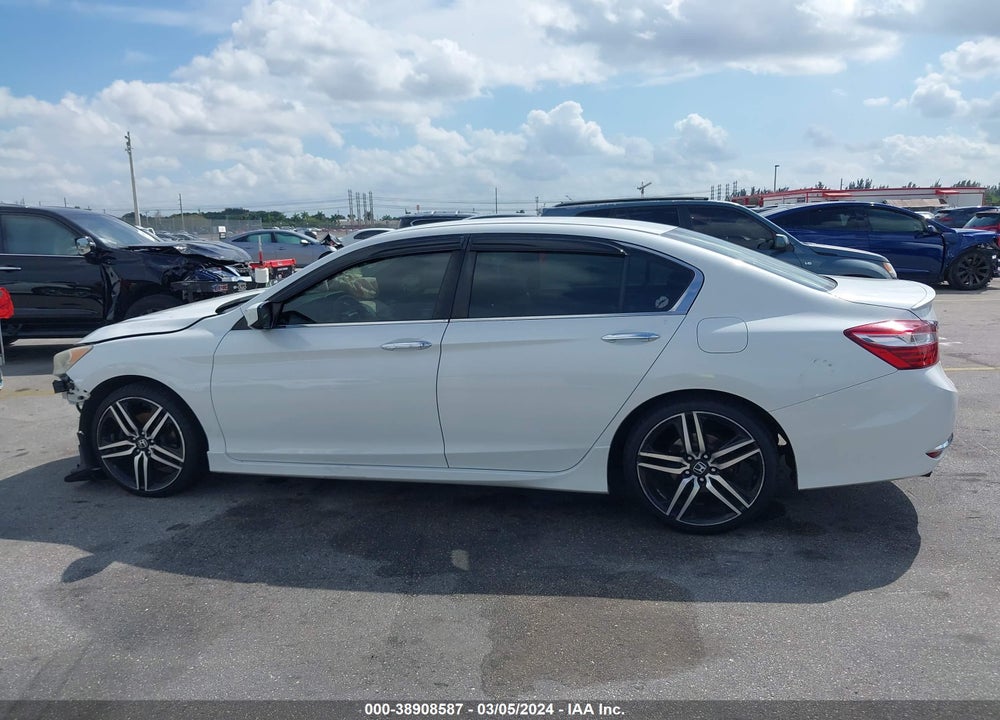 2017 HONDA ACCORD SPORT SE VIN: 1HGCR2F1XHA088707