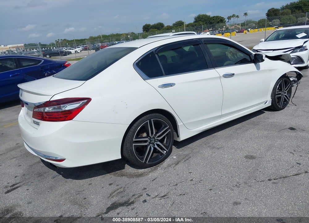 2017 HONDA ACCORD SPORT SE VIN: 1HGCR2F1XHA088707