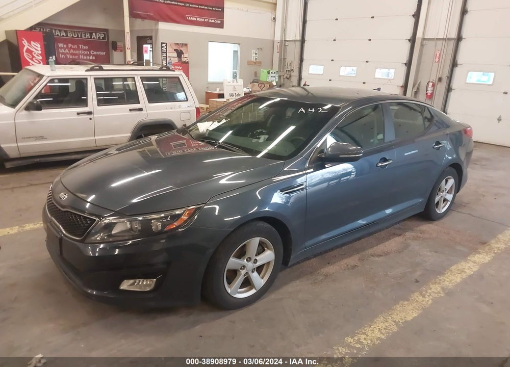 2015 KIA OPTIMA LX VIN: KNAGM4A78F5572593