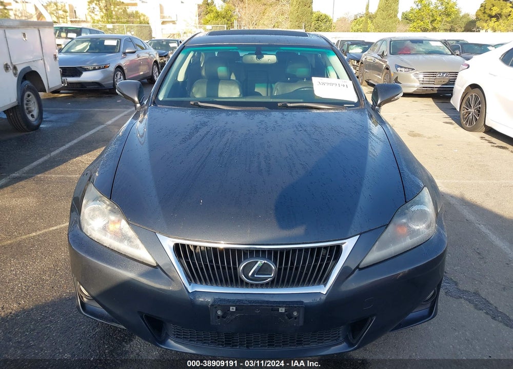 2011 LEXUS IS 250 VIN: JTHBF5C25B5138056