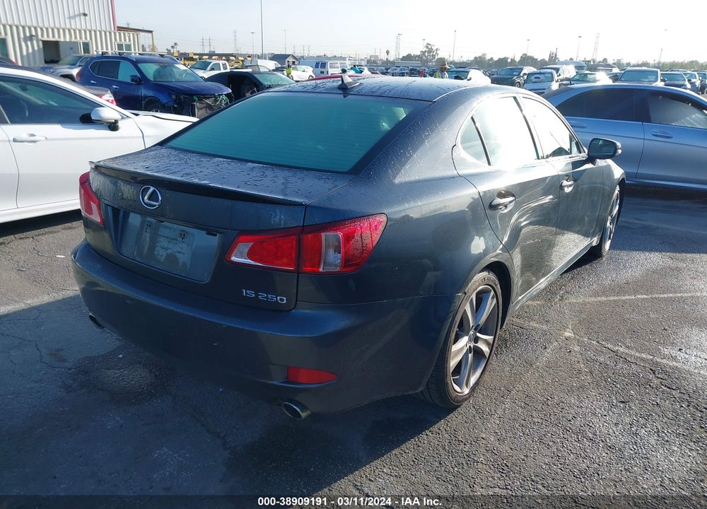 2011 LEXUS IS 250 VIN: JTHBF5C25B5138056