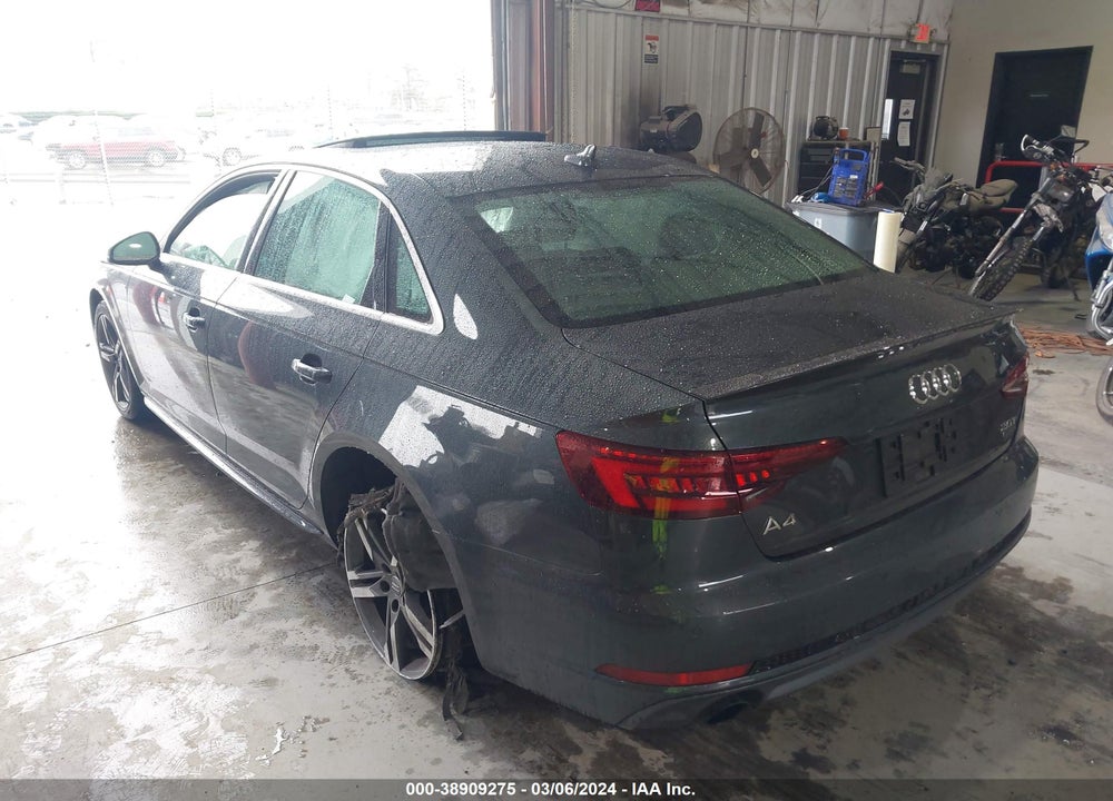 2018 AUDI A4 2.0T TECH PREMIUM VIN: WAUENAF45JA060579