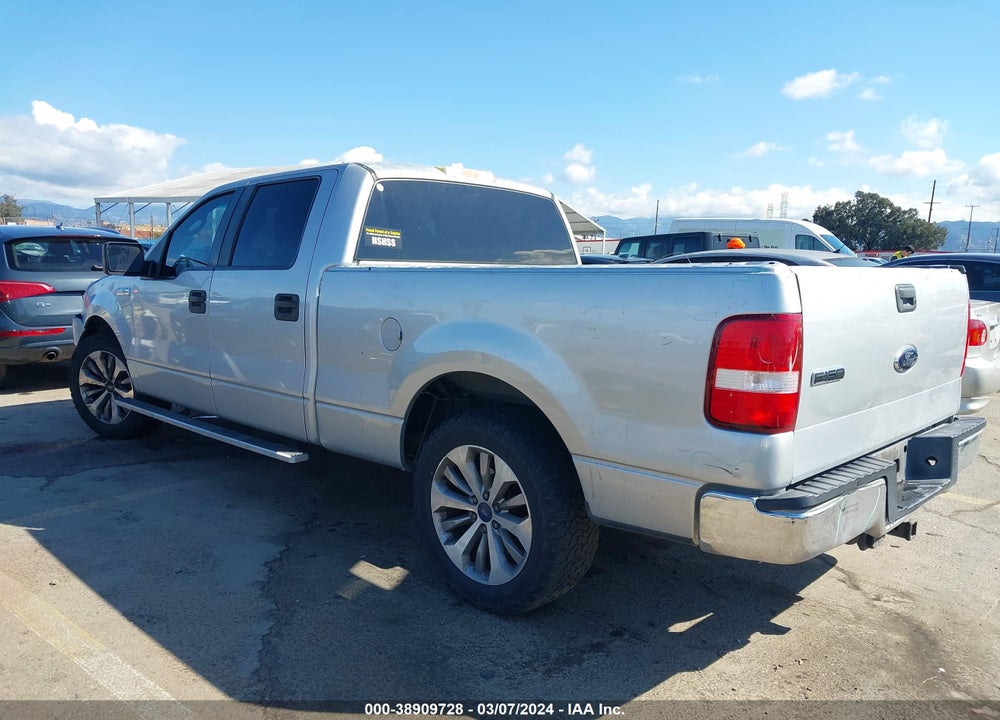 2008 FORD F-150 60TH ANNIVERSARY/FX2/XL/XLT VIN: 1FTRW12W28FB77235