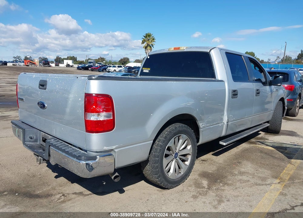 2008 FORD F-150 60TH ANNIVERSARY/FX2/XL/XLT VIN: 1FTRW12W28FB77235