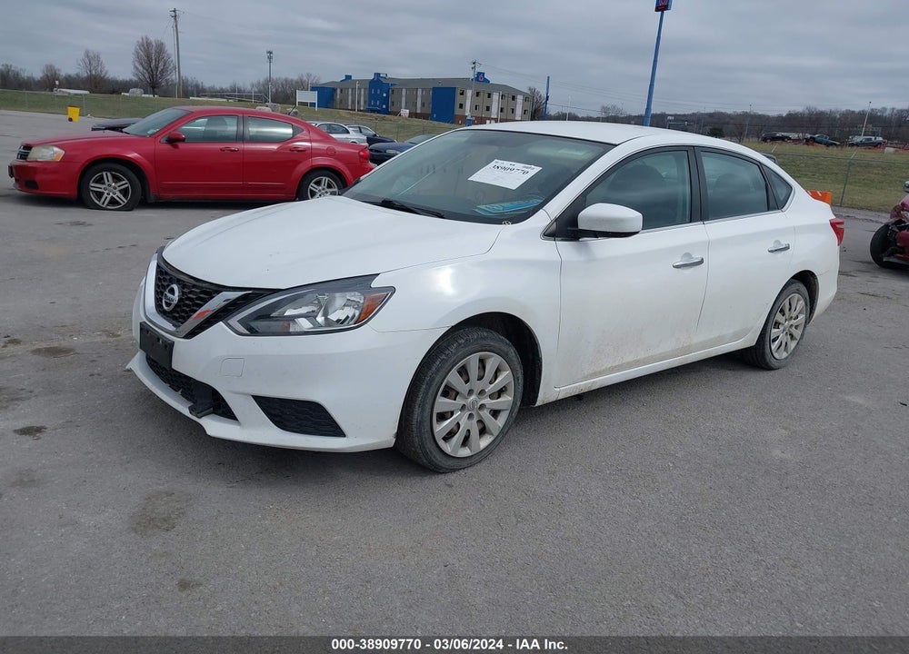 2018 NISSAN SENTRA S VIN: 3N1AB7AP4JY243310
