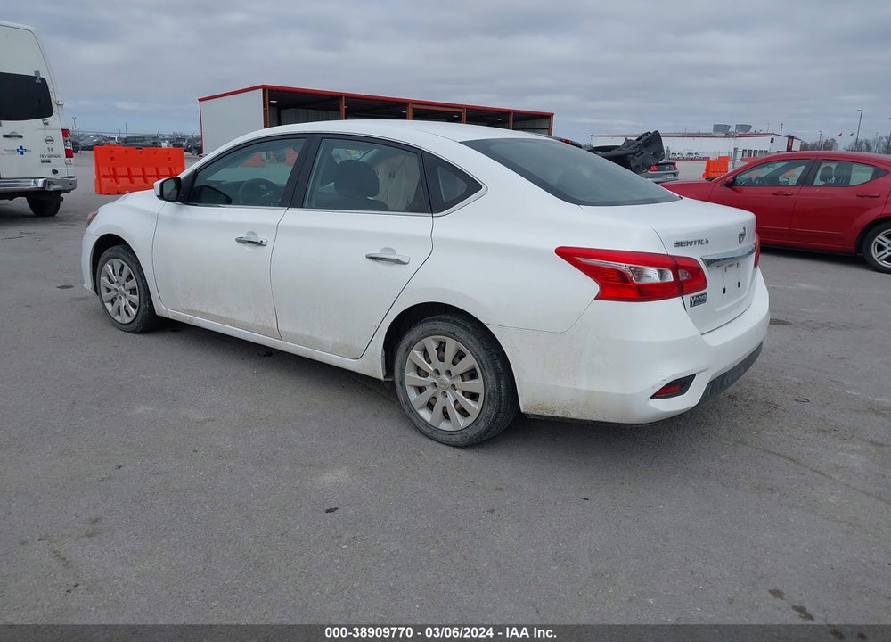 2018 NISSAN SENTRA S VIN: 3N1AB7AP4JY243310