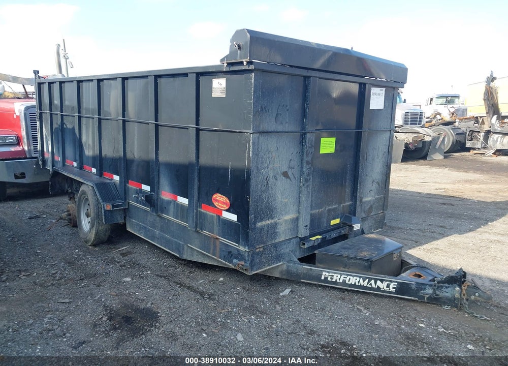 2021 TRAILER PARKER 16' DUMP VIN: 13ZHD1626M1000844