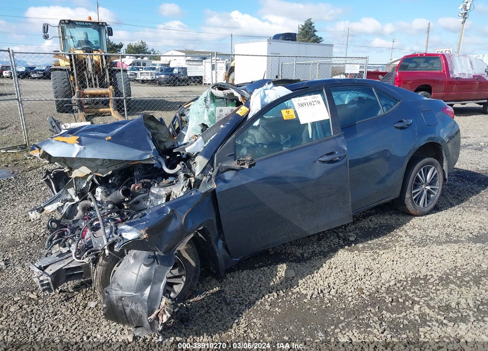 2019 TOYOTA COROLLA LE VIN: 2T1BURHE4KC198849