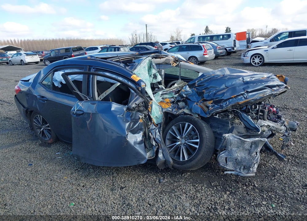 2019 TOYOTA COROLLA LE VIN: 2T1BURHE4KC198849