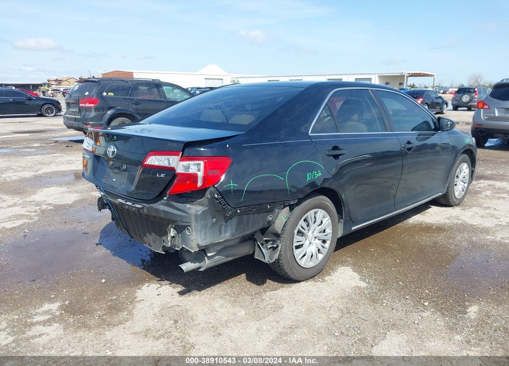 2012 TOYOTA CAMRY VIN: 4T1BF1FKXCU065260