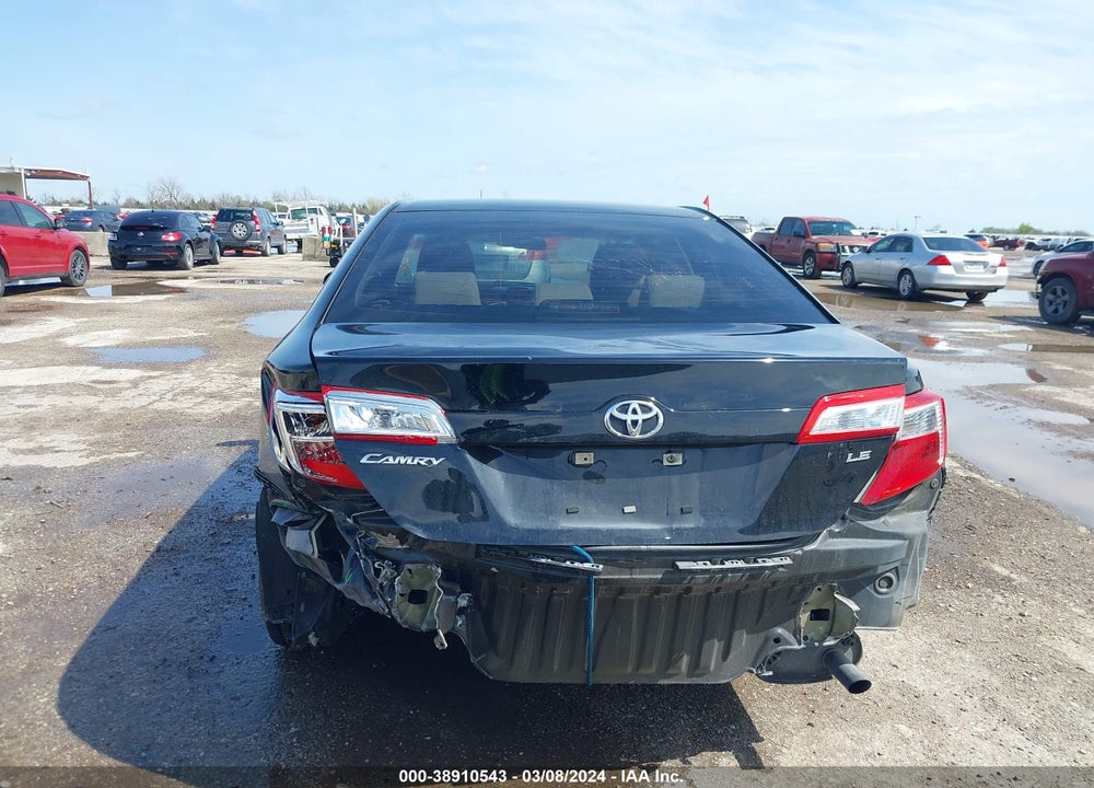 2012 TOYOTA CAMRY VIN: 4T1BF1FKXCU065260