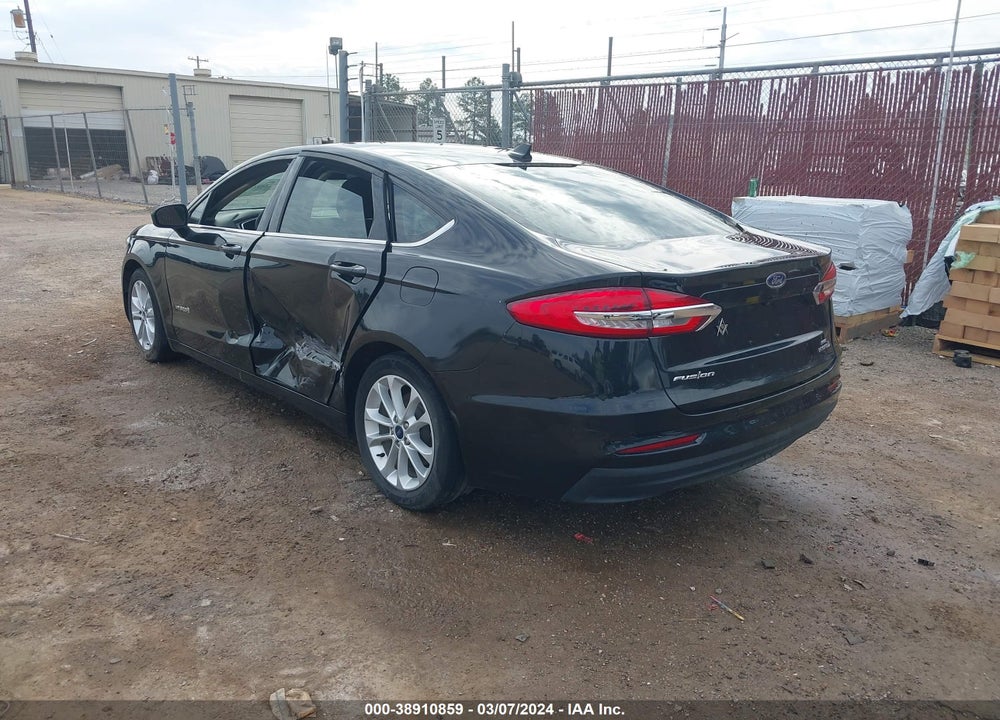 2019 FORD FUSION HYBRID SE VIN: 3FA6P0LU3KR224974