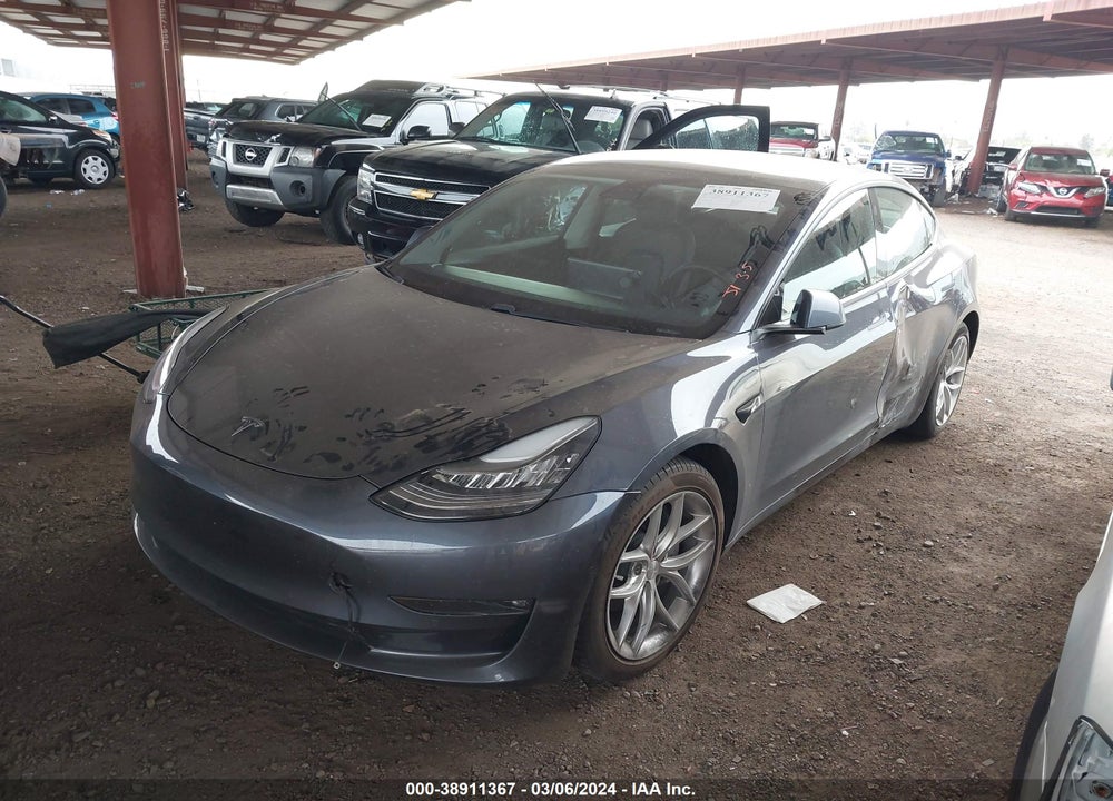 2021 TESLA MODEL 3 LONG RANGE DUAL MOTOR ALL-WHEEL DRIVE VIN: 5YJ3E1EB7MF850262