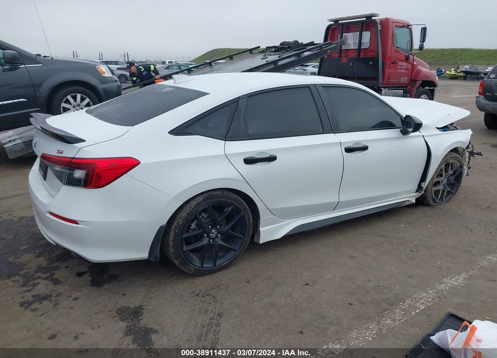 2022 HONDA CIVIC SI SEDAN VIN: 2HGFE1E5XNH475410