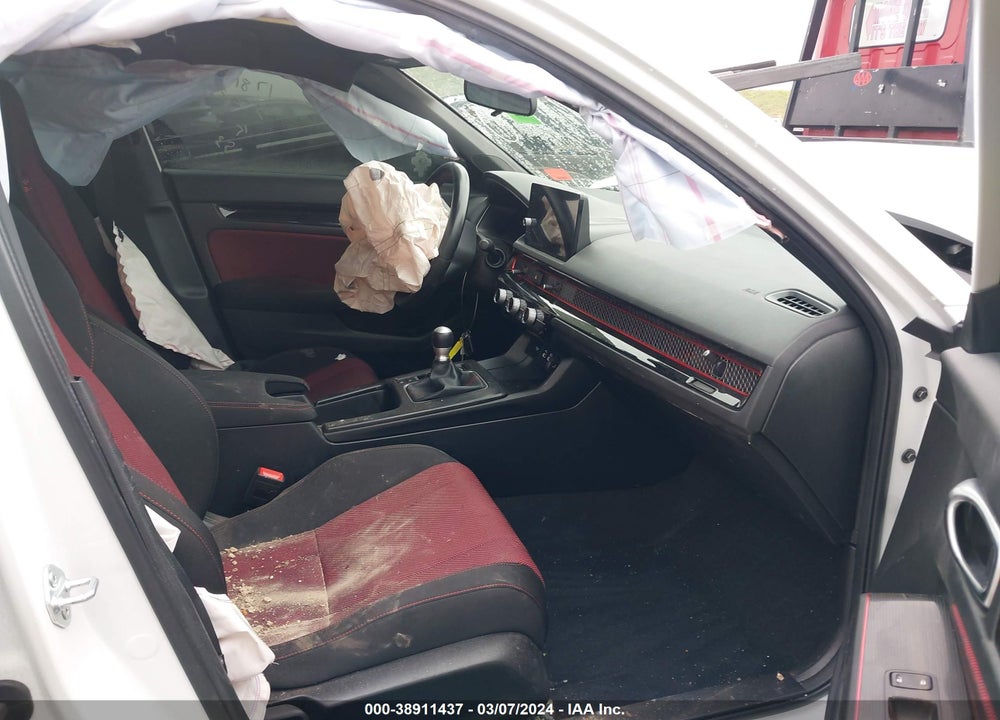 2022 HONDA CIVIC SI SEDAN VIN: 2HGFE1E5XNH475410