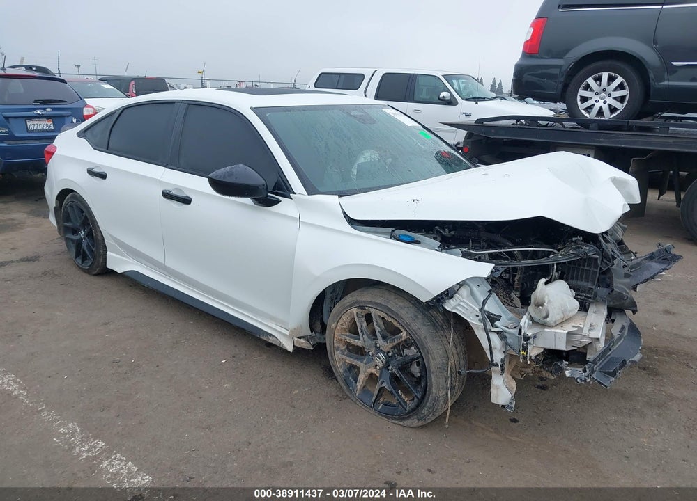 2022 HONDA CIVIC SI SEDAN VIN: 2HGFE1E5XNH475410