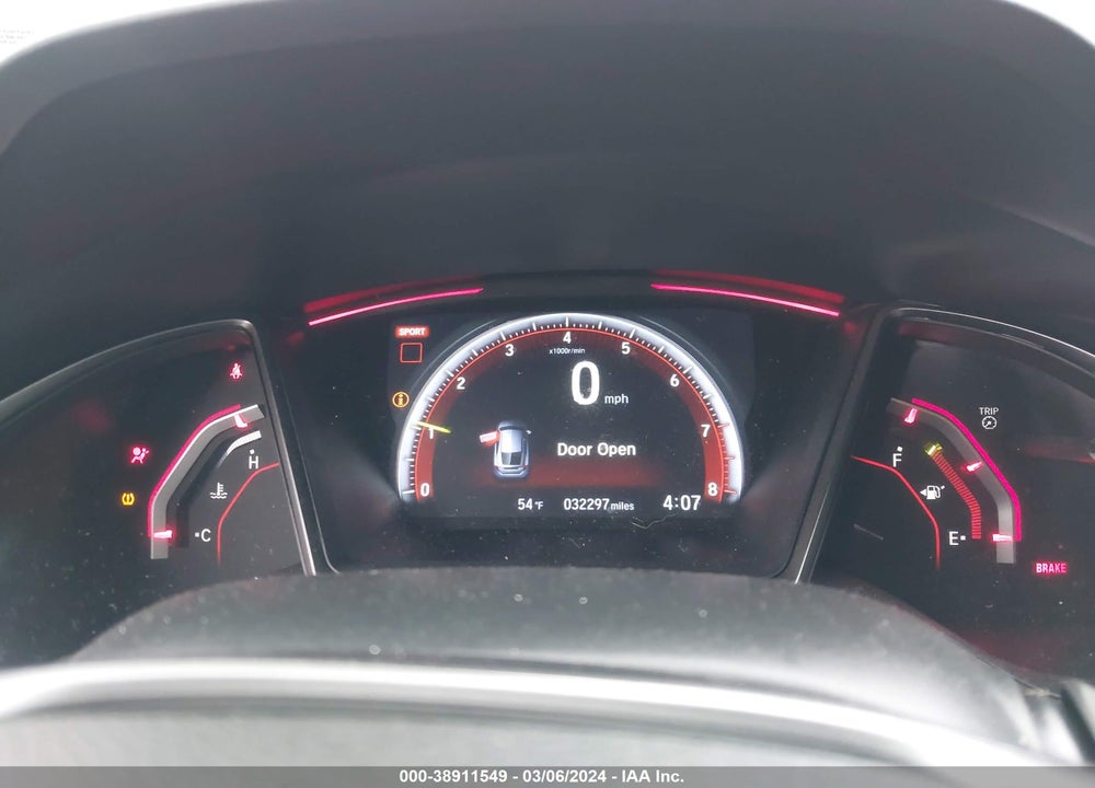 2021 HONDA CIVIC TYPE-R TOURING VIN: SHHFK8G70MU201697