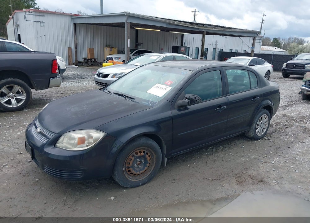 2010 CHEVROLET COBALT LT VIN: 1G1AD5F5XA7220305