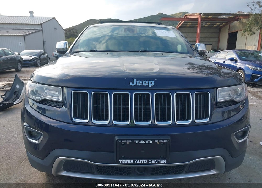 2014 JEEP GRAND CHEROKEE LIMITED VIN: 1C4RJFBG0EC177882