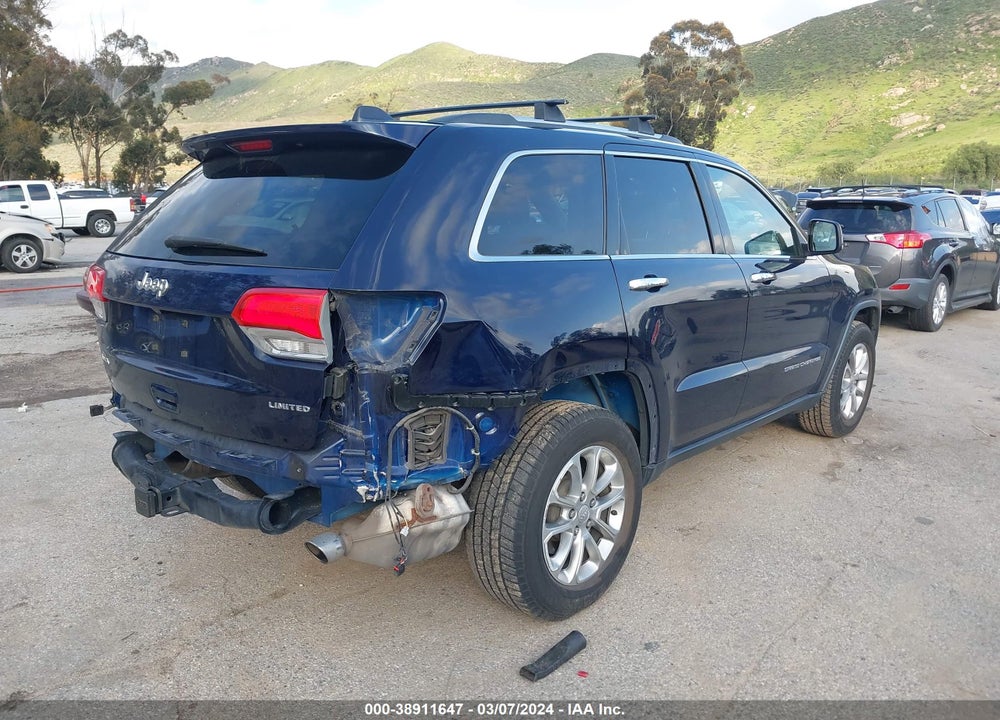 2014 JEEP GRAND CHEROKEE LIMITED VIN: 1C4RJFBG0EC177882