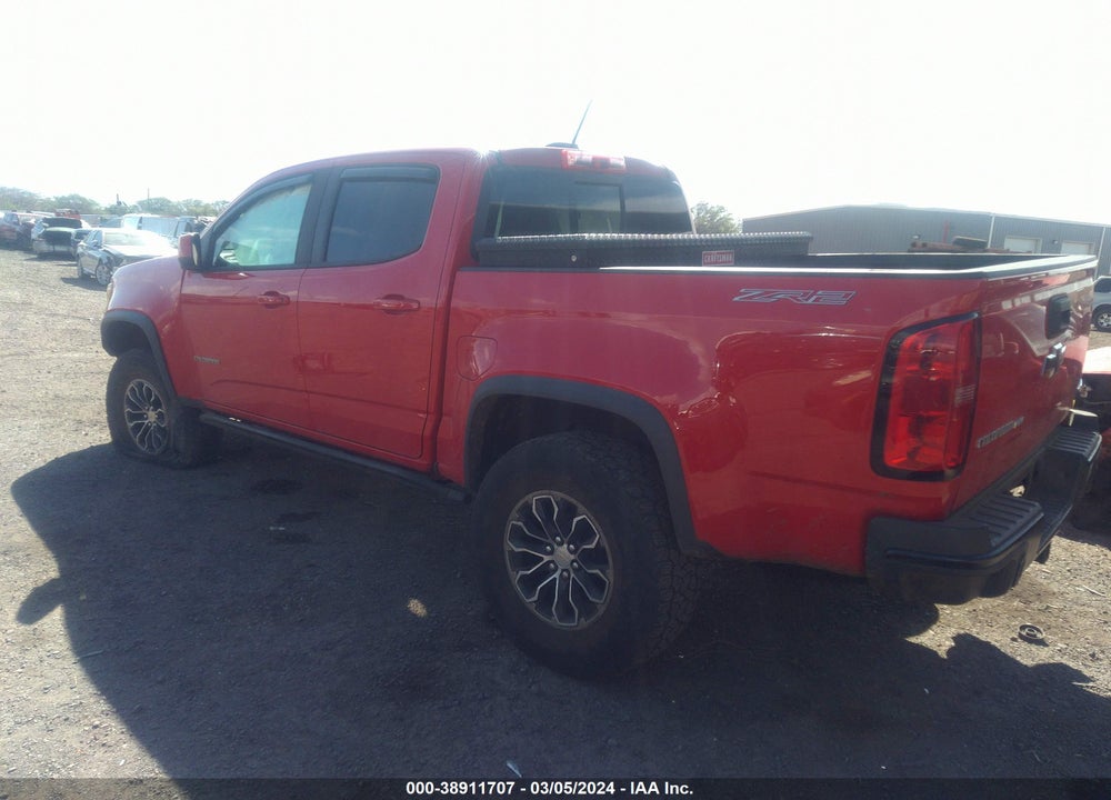 2019 CHEVROLET COLORADO ZR2 VIN: 1GCGTEEN3K1345835