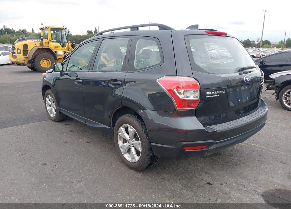 2016 SUBARU FORESTER 2.5I VIN: JF2SJABC7GH566754