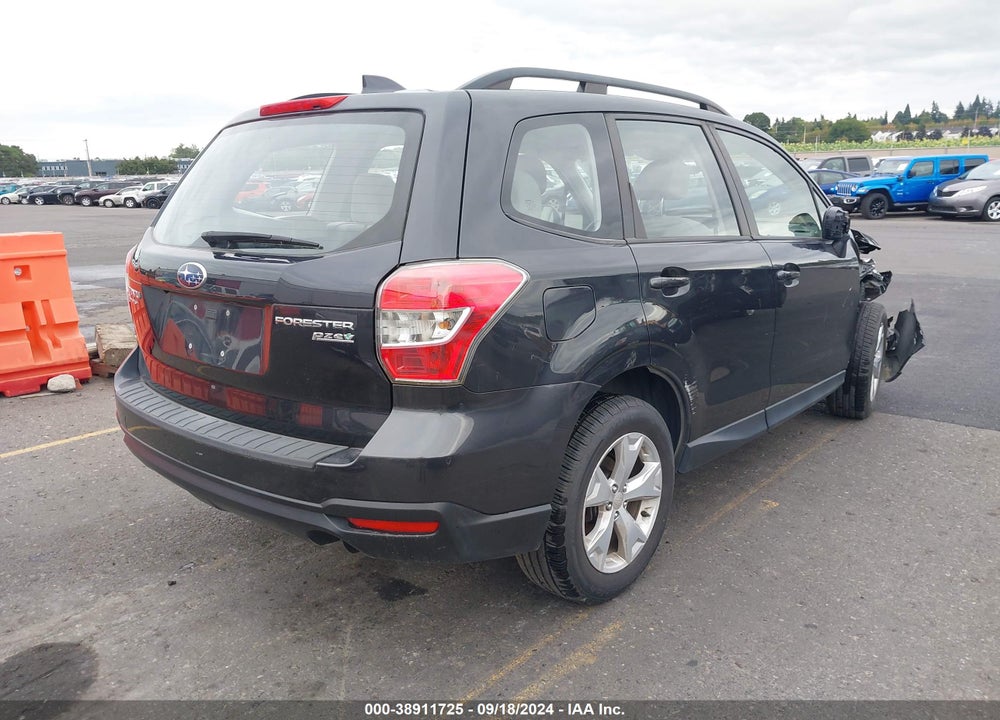 2016 SUBARU FORESTER 2.5I VIN: JF2SJABC7GH566754