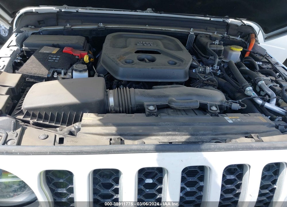 2021 JEEP WRANGLER 4XE UNLIMITED SAHARA 4X4 VIN: 1C4JJXP68MW800875