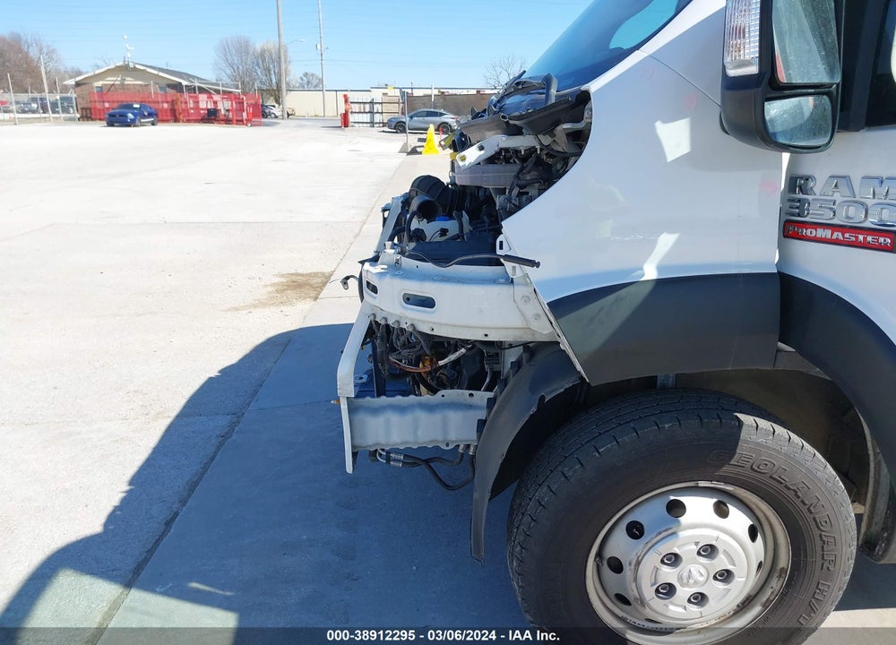 2019 RAM PROMASTER 3500 CARGO VAN HIGH ROOF 159 WB EXT VIN: 3C6URVJG0KE558562