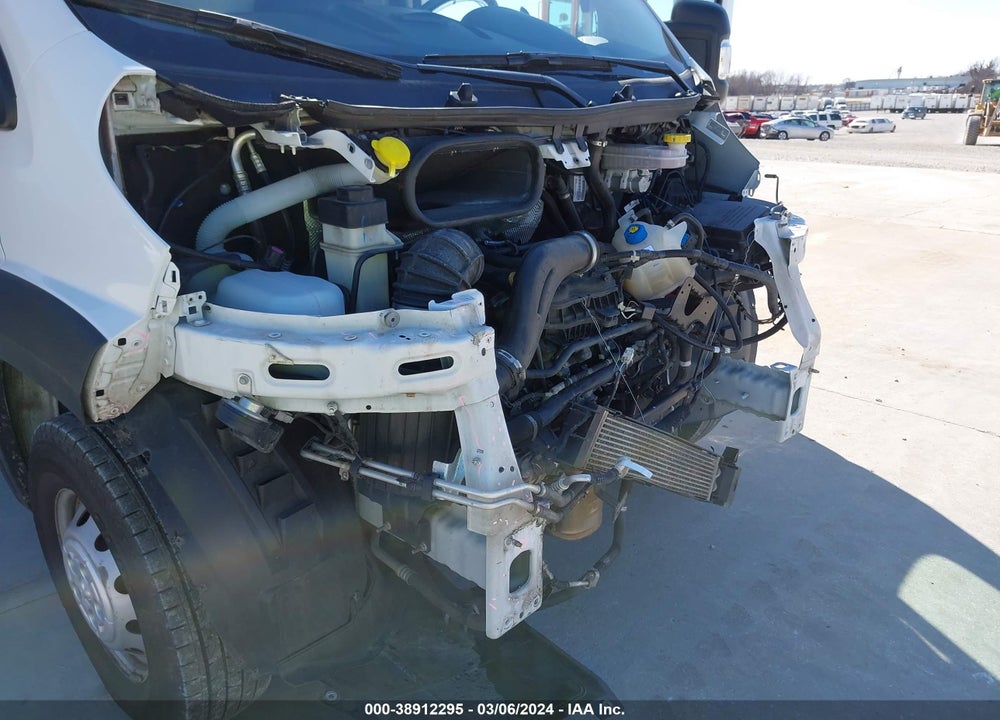 2019 RAM PROMASTER 3500 CARGO VAN HIGH ROOF 159 WB EXT VIN: 3C6URVJG0KE558562