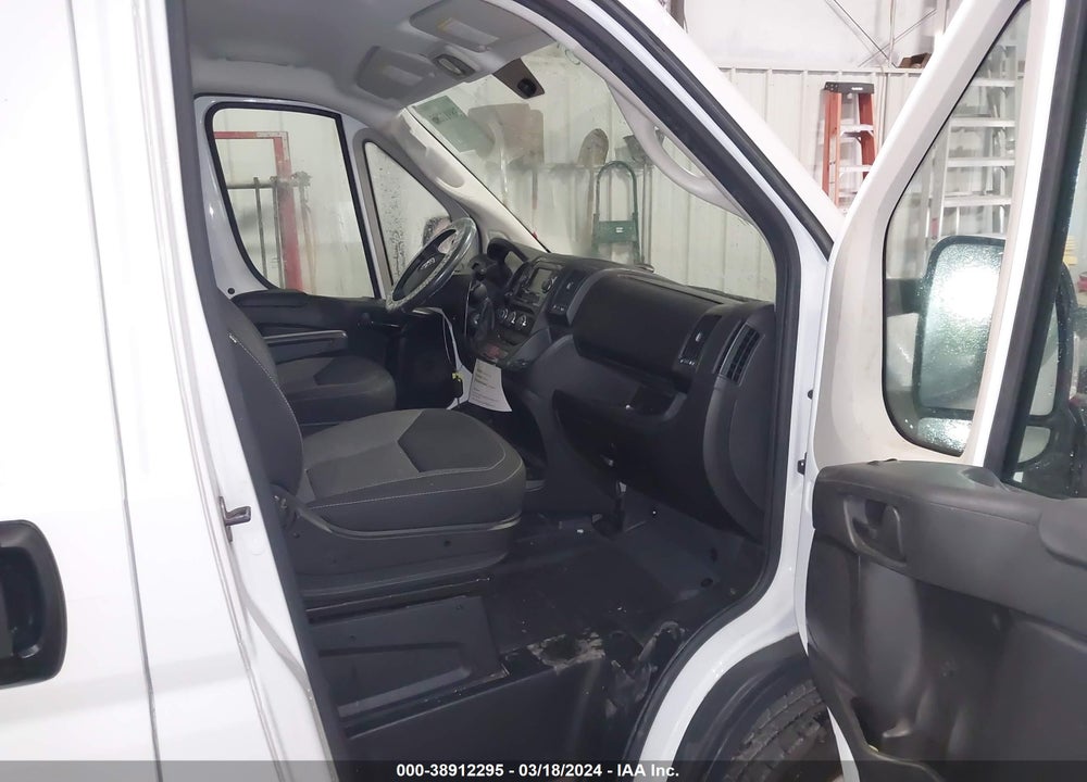 2019 RAM PROMASTER 3500 CARGO VAN HIGH ROOF 159 WB EXT VIN: 3C6URVJG0KE558562