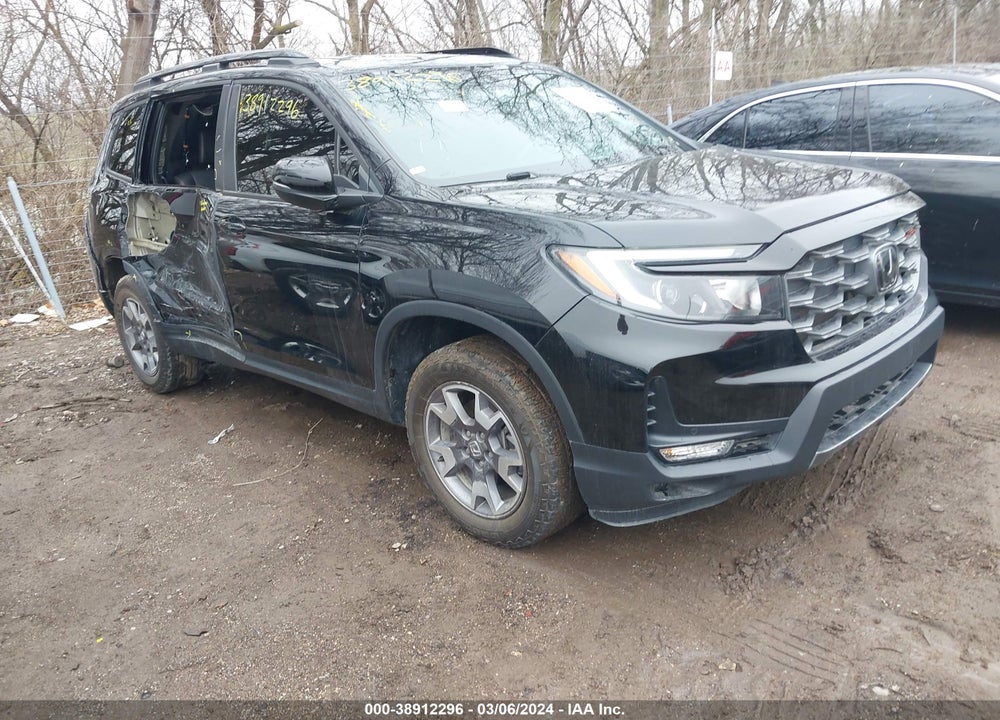 2022 HONDA PASSPORT AWD TRAILSPORT VIN: 5FNYF8H64NB013903