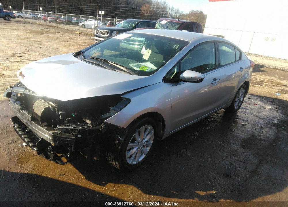 2014 KIA FORTE LX VIN: KNAFX4A67E5236457